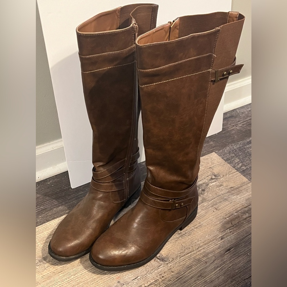 Torrid brown tall boots
